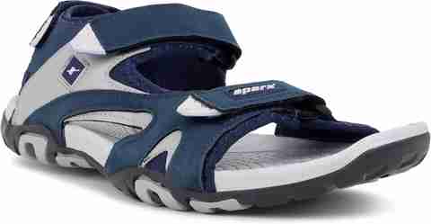 Sparx Men SS 453 Sandal (Grey, Navy, 7) - Image 5