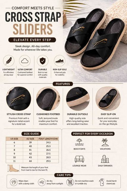 TrendWalk Men Slides Multicolor Size 10 - Image 6