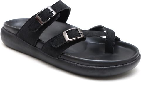 Kelsey Men Slippers Black Size 11 - Image 6