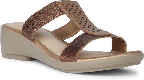 Bata Women Heels Sandal Copper Size 7 - Image 6
