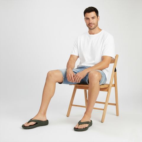 BERSACHE Men Casual Sandal (Black , 10) - Image 7