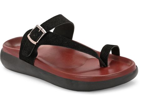EL PASO Men Casual Sandal (Black, Size 10) - Image 6