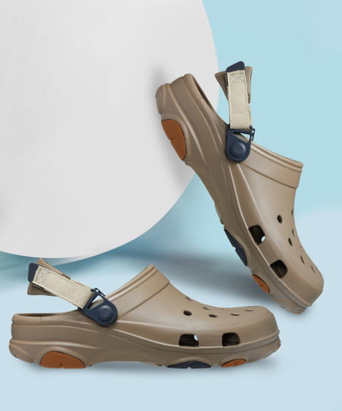 classic all terrain clog khaki colored crocs