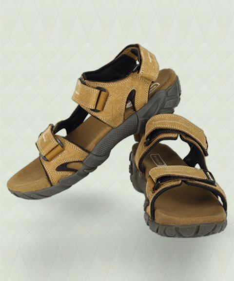 WOODLAND Men Outdoor Comfortable Lightweight Everyday Use Casual Sandal (Camel , 7) - Image 6