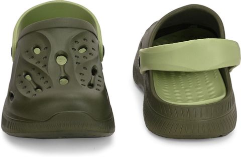 Birde Men's Lightweight Comfort Clogs Sandal (Olive, UK 9) - Image 7
