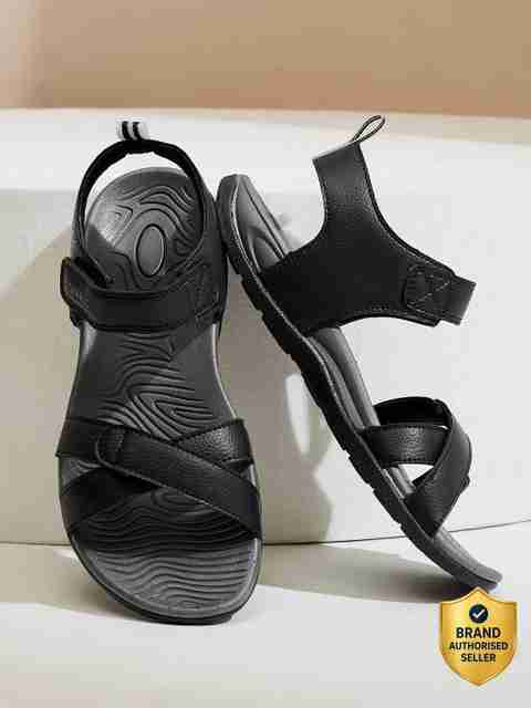 CAMPUS Women Sports Sandal Black Size 4 - Image 5