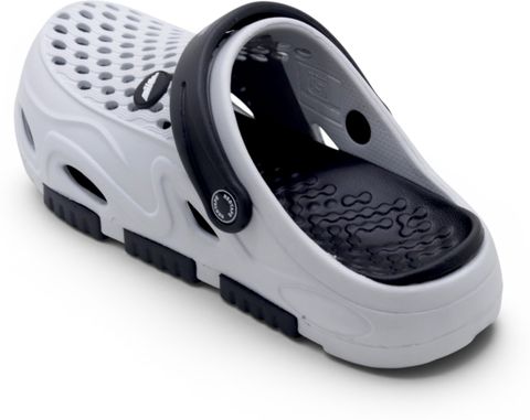 RED TAPE Men Clogs Sandal (Grey, Black, Size 10) - Image 8