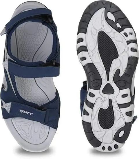 Sparx Men SS 453 Sandal (Blue, Grey , 7 UK/India) - Image 8