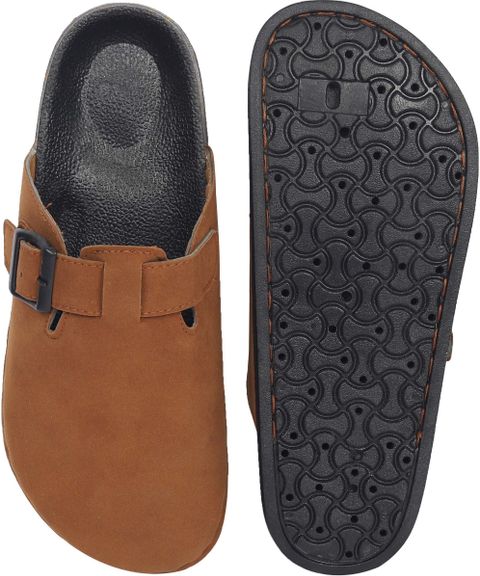 FRONTASTIC Men Casual Sandal Brown Size 10 - Image 8