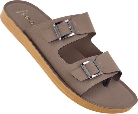 WALKAROO Men Casual Sandal (Brown , 8) - Image 8