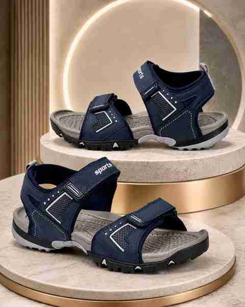 DUCKINS Men Sports Sandal Navy 9 - Image 5