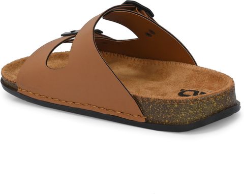 aadi Men Casual Sandal (Tan , 9) - Image 8