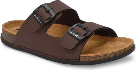 aadi Men Casual Sandal Brown Size 8 - Image 4