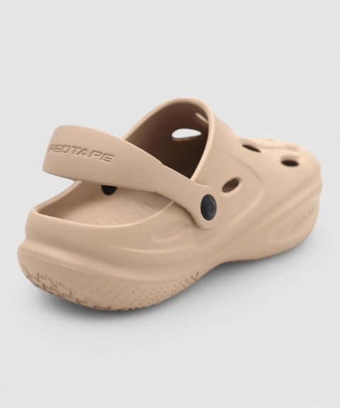 RED TAPE Men Clogs Sandal (Beige , 6) - Image 5