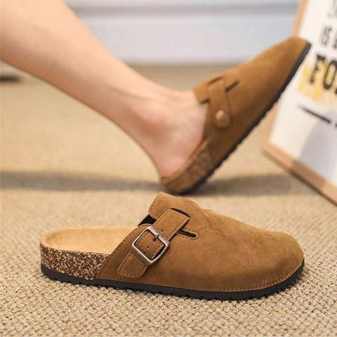 Layasa Men Casual Sandal Brown Size 8 - Image 5