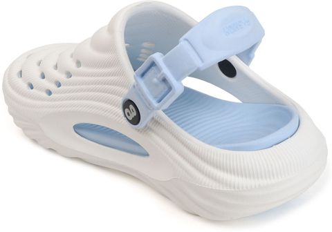 Glitchez Men 310 EVA Waterproof Clogs Sandal (White, 7) - Image 5