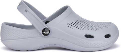 BERSACHE Men Clogs Sandal Grey Size 7 - Image 8