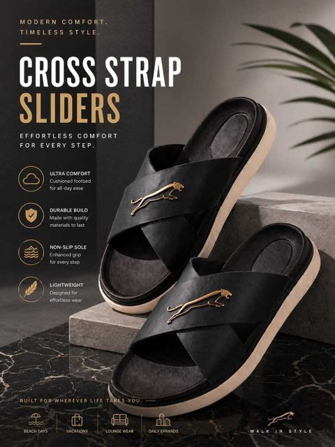 TrendWalk Men Slides Multicolor Size 10 - Image 8