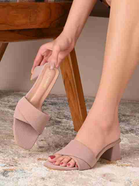 London Steps Women Pretty Heels Sandal Pink Size 8 - Image 5