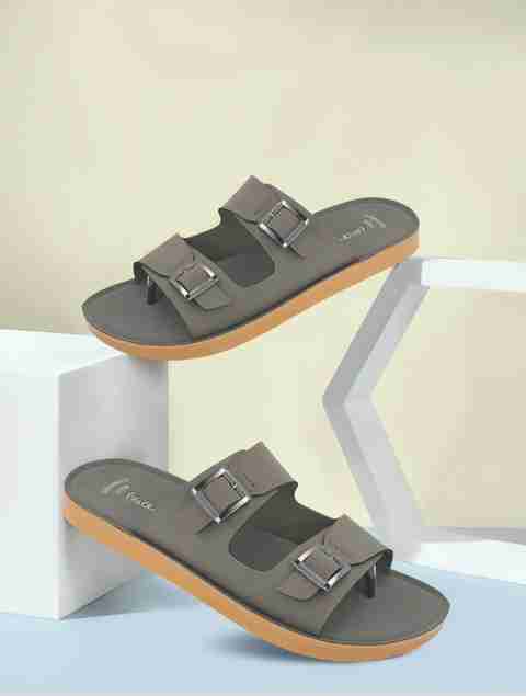 WALKAROO Men Casual Sandal (Olive , 7) - Image 5