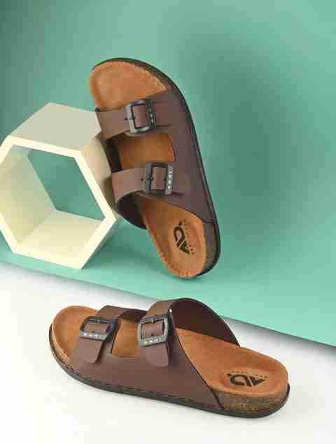 aadi Men Casual Sandal Brown Size 8 - Image 3