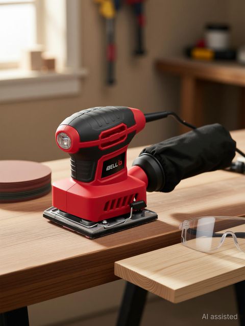 iBELL PS 24-14 Electric Palm Sander 4 inch - Image 6