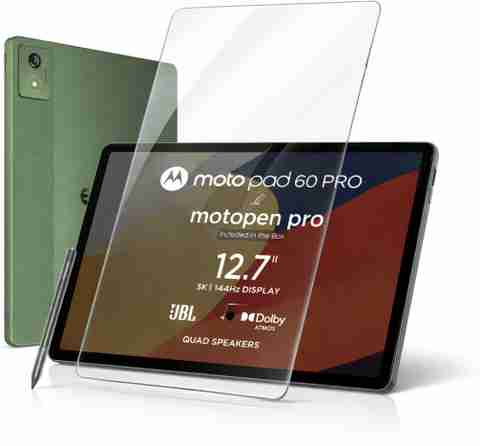 BizzBoxx Edge to Edge Tempered Glass for Moto Pad 60 Pro 12.7 Inch, - Image 5