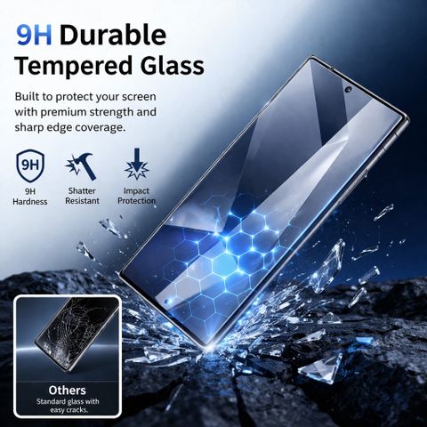 SuperX Edge To Edge Tempered Glass for VIVO X300 Pro (Pack of 5) - Image 8