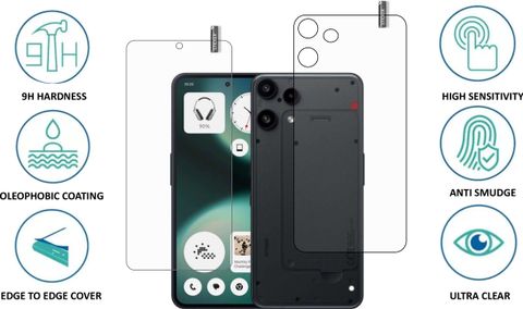 BOMGUARD Tempered Glass for Nothing Phone 3a Lite (Pack of 2) - Image 6