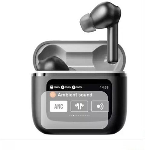 Earbuds VD Nano Glass for Apple is testing a wild AirPods case with touch controls and squeeze gestures - Copy (5) (Pack of 2) - Image 3
