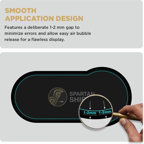 spartan shield Screen Guard for Hero HF Deluxe Pro (2 Pack) - Image 5
