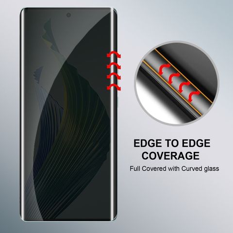 STP FEEL Tempered Glass Guard for Realme 14 Pro Plus 5G, Realme14ProPlus, Realme14ProPlus5G, UV Advanced Curved Privacy Screen Protector Guard with Easy Installation Kit (Pack of 1) - Image 6