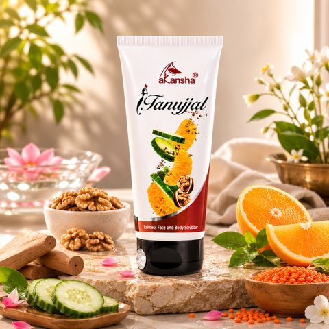 AKANSHA Tanujjal Scrub 200g - Image 8