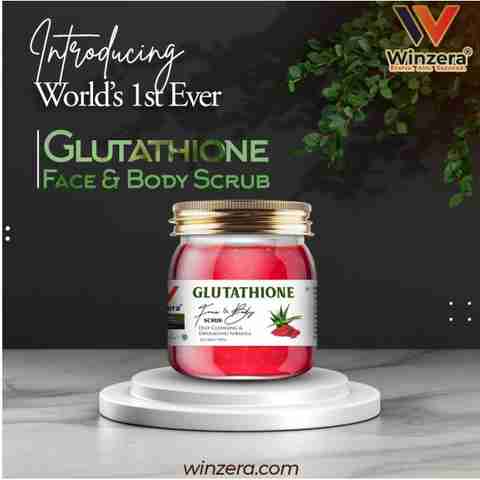 Winzera Glutathione Face & Body Scrub
