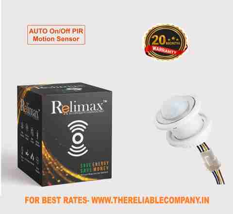 Auslese Relimax Motion Sensor | Electric switch | Day Night Sensor | Home Security Motion Detector Sensor - Image 4