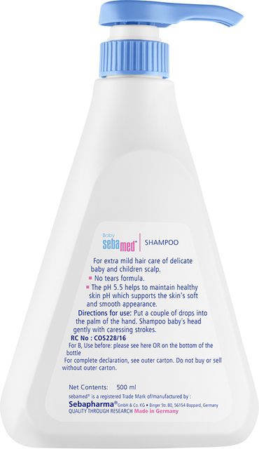 Sebamed Baby Shampoo pH 5.5 No Tears 500ml - Image 6