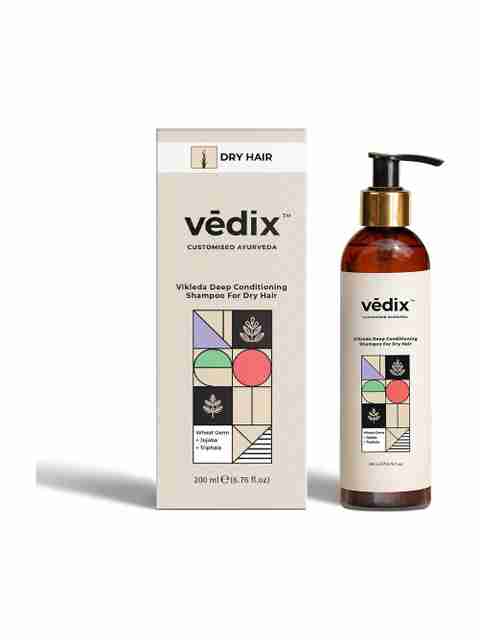 Vedix Vikleda Deep Conditioning Shampoo for Dry Hair, 200ml - Image 3