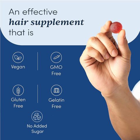 Man Matters Anti Hair Fall DHT Blocking Shampoo & Biotin Gummies - Image 7