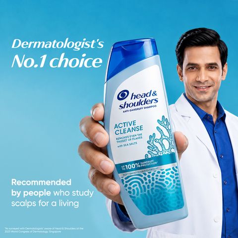 Head & Shoulders Active Cleanse Anti-Dandruff Shampoo 190ml - Image 8