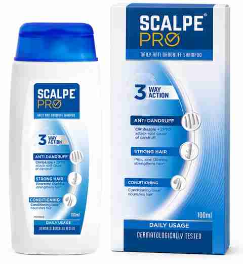Scalpe Pro Daily Anti-Dandruff Shampoo 100ml - Image 5