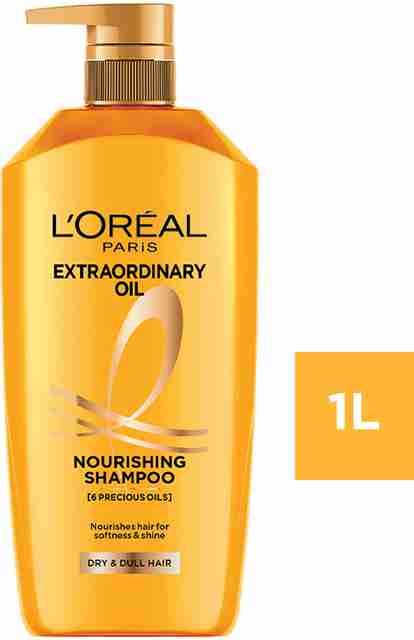 L'Oréal Paris Extraordinary Oil Nourishing Shampoo 1L - Image 3