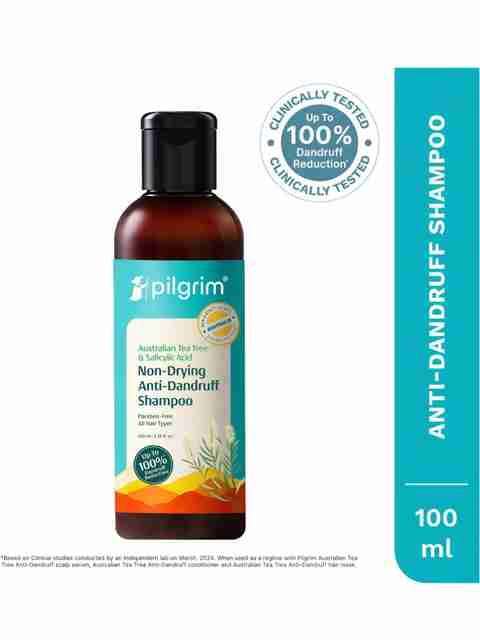 Pilgrim Australian Tea Tree Anti-Dandruff Shampoo, 100ml - Image 5
