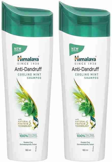 シャンプー minato HIMALAYA Anti-Dandruff Cooling Mint Shampoo 180ml ( pack of 2