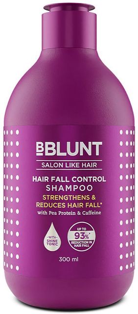 BBlunt Hair Fall Control Shampoo with Pea Protein & Caffeine, 300ml - Image 5