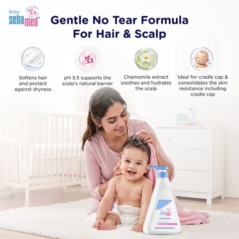 Sebamed Baby Shampoo pH 5.5 No Tears 500ml - Image 7