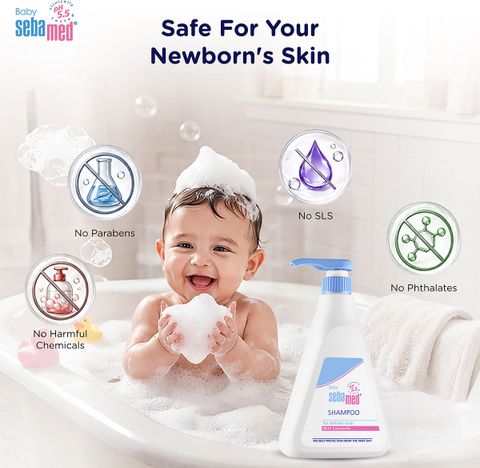 Sebamed Baby Shampoo pH 5.5 No Tears 500ml - Image 8