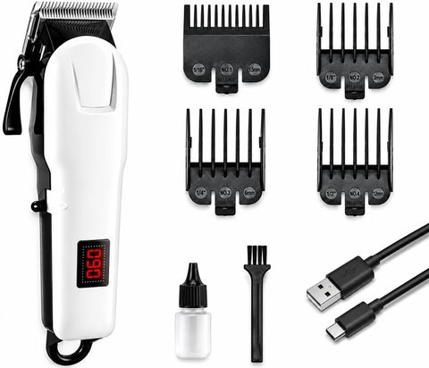 AVENUE Rechargeable Menâs Body Hair Removal Machine Grooming Kit Shaver For Men (SILVER,BLACK) - Image 6