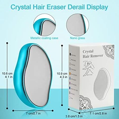Expression Trading Crystal Hair Eraser Stone, Beige - Image 7