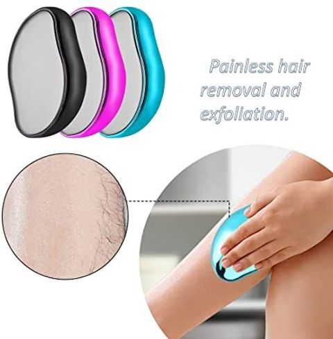 Expression Trading Crystal Hair Eraser Stone, Beige - Image 6