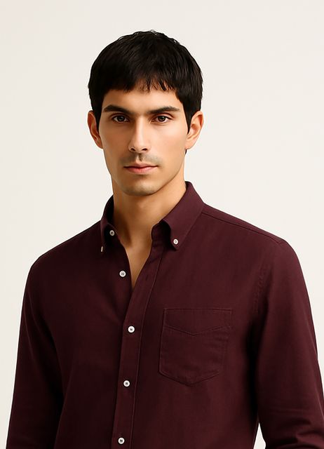MISCHIEF Monkey Men Relaxed Fit Solid Casual Shirt - Image 8